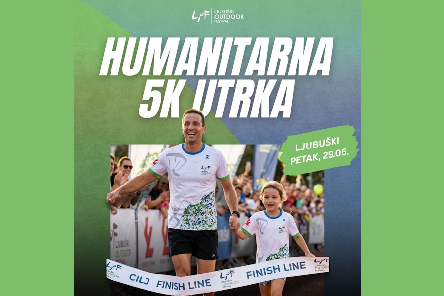 Humanitarna 5K utrka na Ljubuški Outdoor Festivalu – trčimo za one koji nas inspiriraju