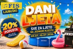 Dani ljeta u FIS-u u Ljubuškom –do 20% popusta na ljetni asortiman