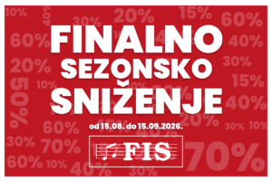 Finalno sezonsko sniženje u FIS centrima:  Popusti koji donose velike uštede