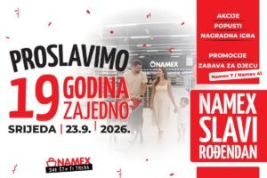 NAMEX SLAVI 19. ROĐENDAN